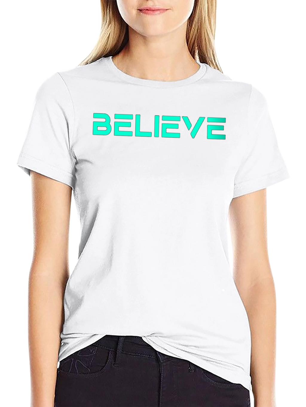 Believe Graphic Tee - Casual Comfort