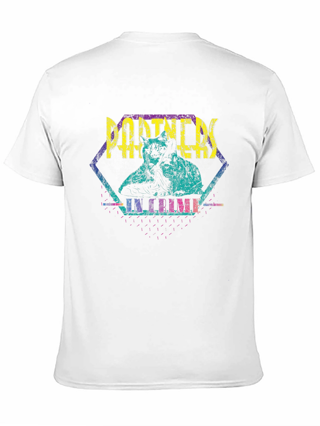 Partners in Crime Retro Graphic T-Shirt