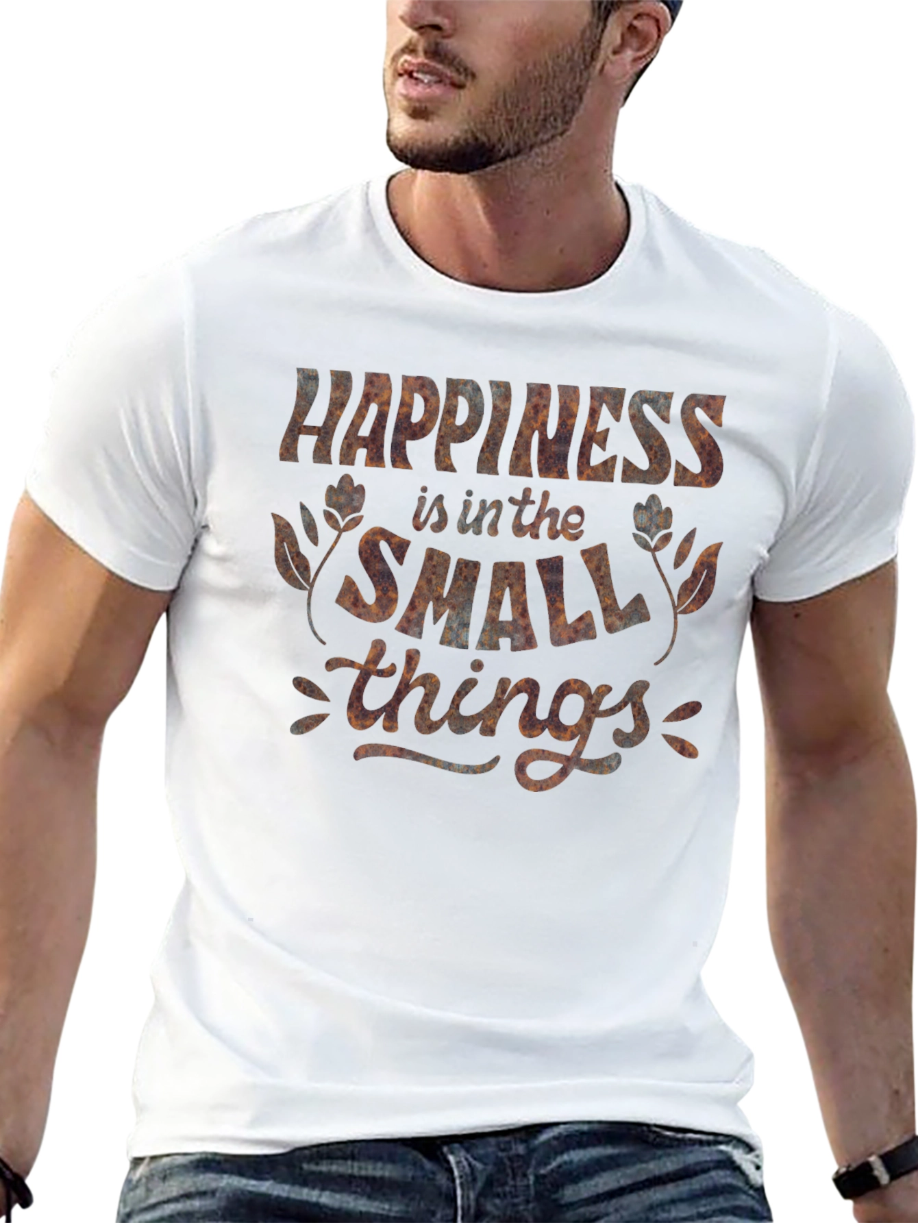 Happiness Is In The Small Things Graphic Tee