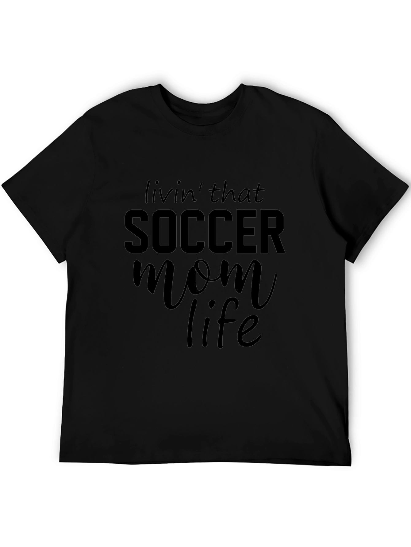 Soccer Mom Life Graphic T-Shirt