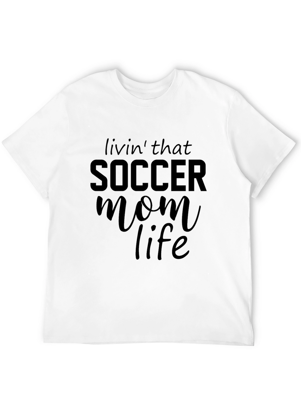 Soccer Mom Life Graphic T-Shirt