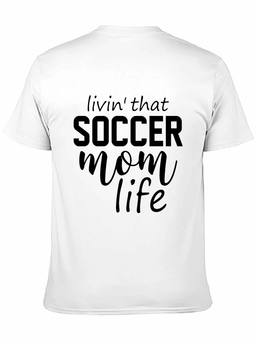 Soccer Mom Life Graphic T-Shirt