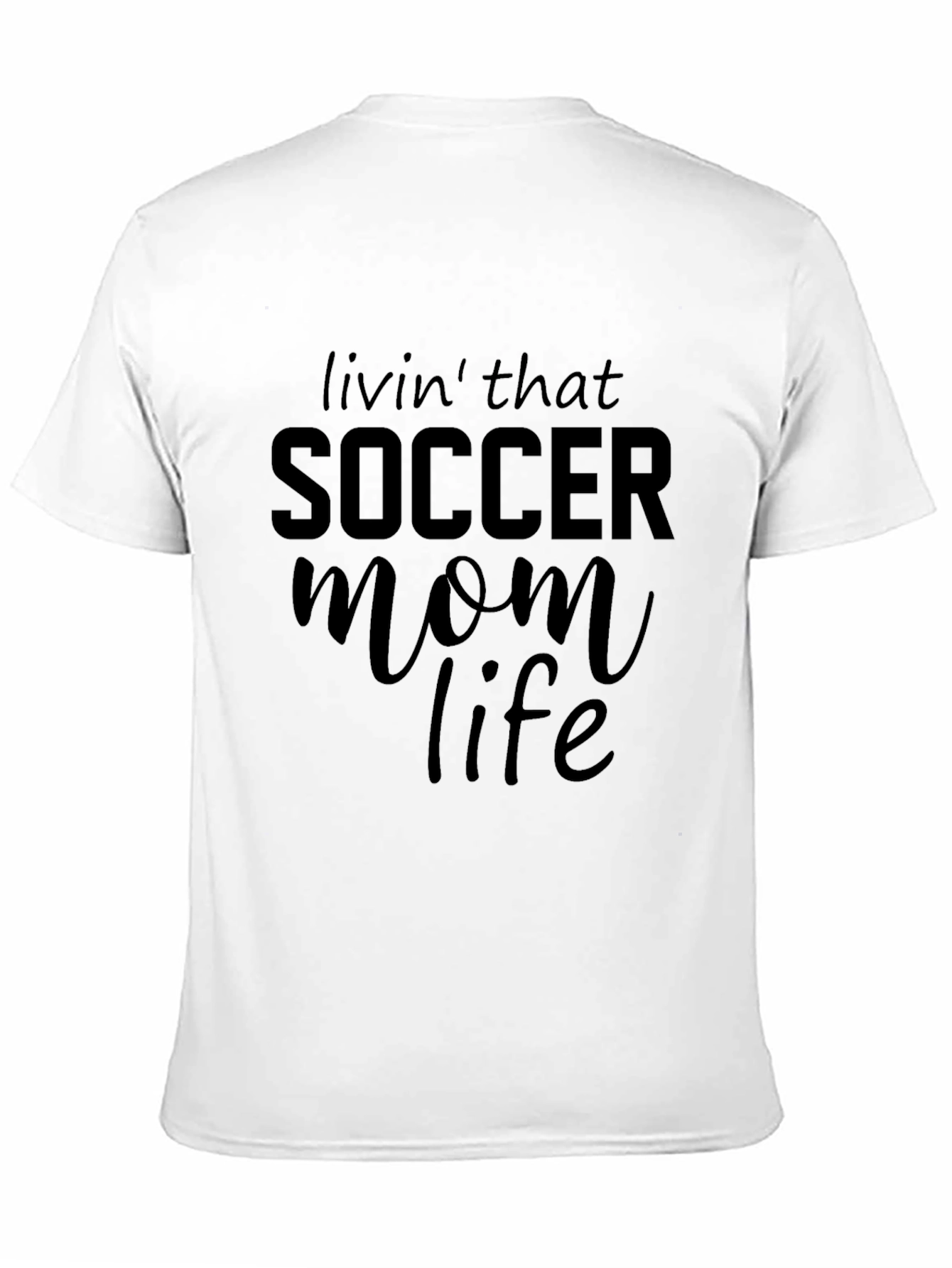 Soccer Mom Life Graphic T-Shirt