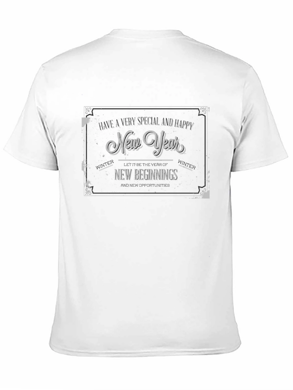New Years Graphic Tee - New Beginnings