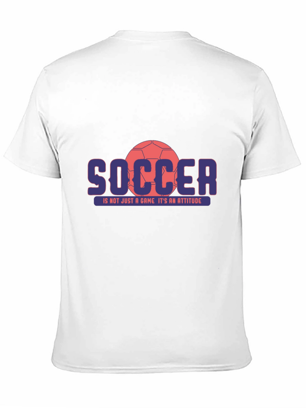 Soccer Attitude T-Shirt - Black Graphic Tee