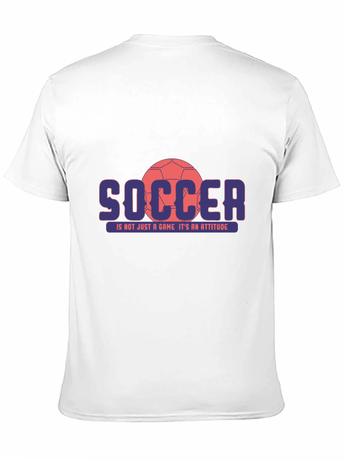 Soccer Attitude T-Shirt - Black Graphic Tee