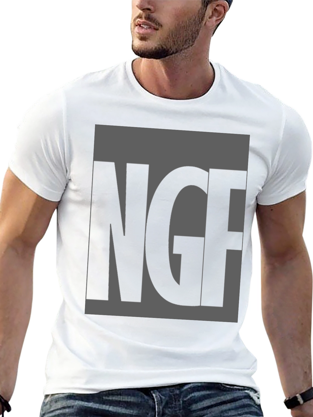 NGE Graphic Tee - Black Crewneck