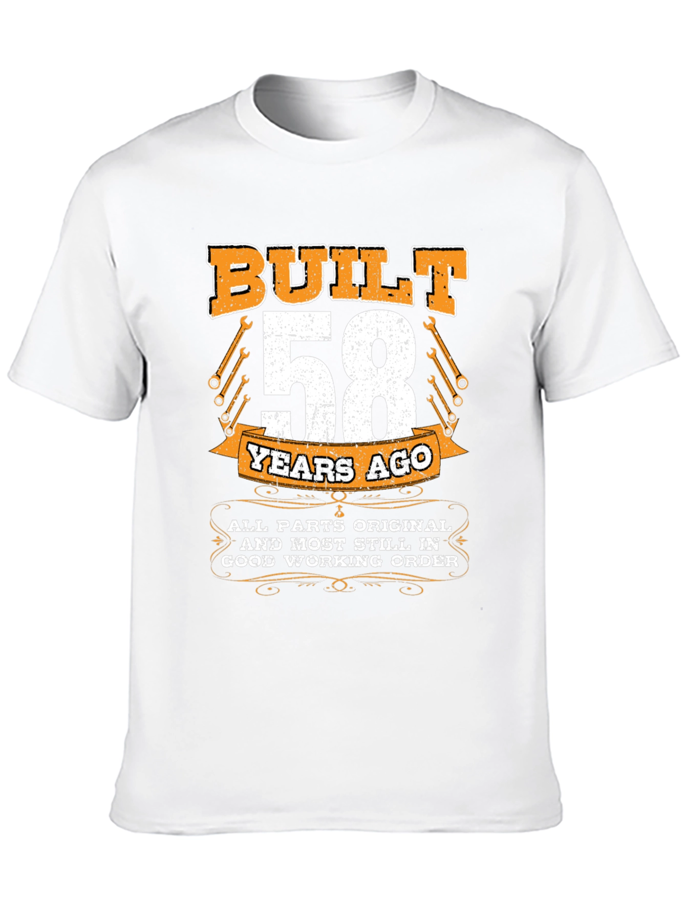 Built 58 Years Ago T-Shirt - All Original Parts