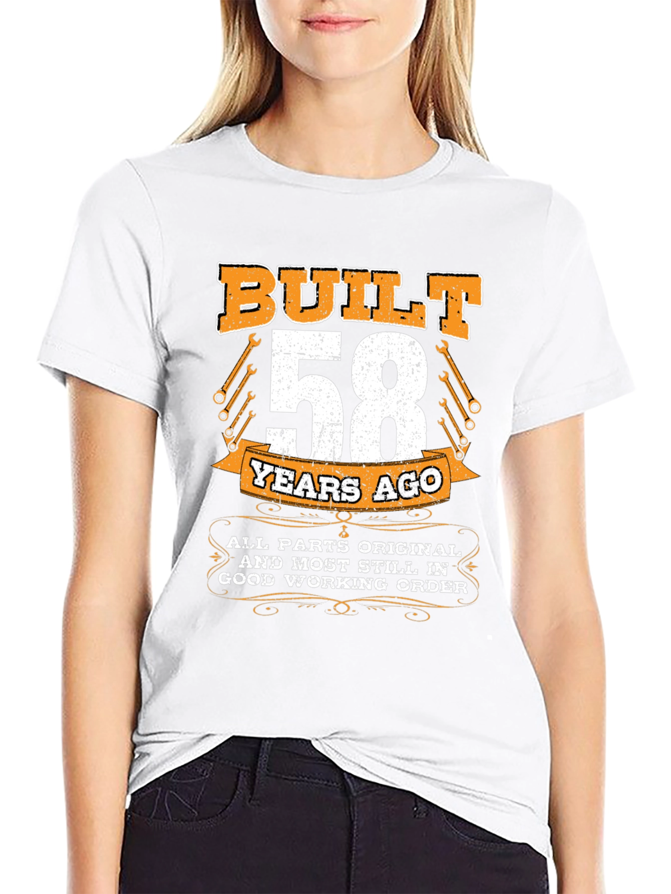 Built 58 Years Ago T-Shirt - All Original Parts