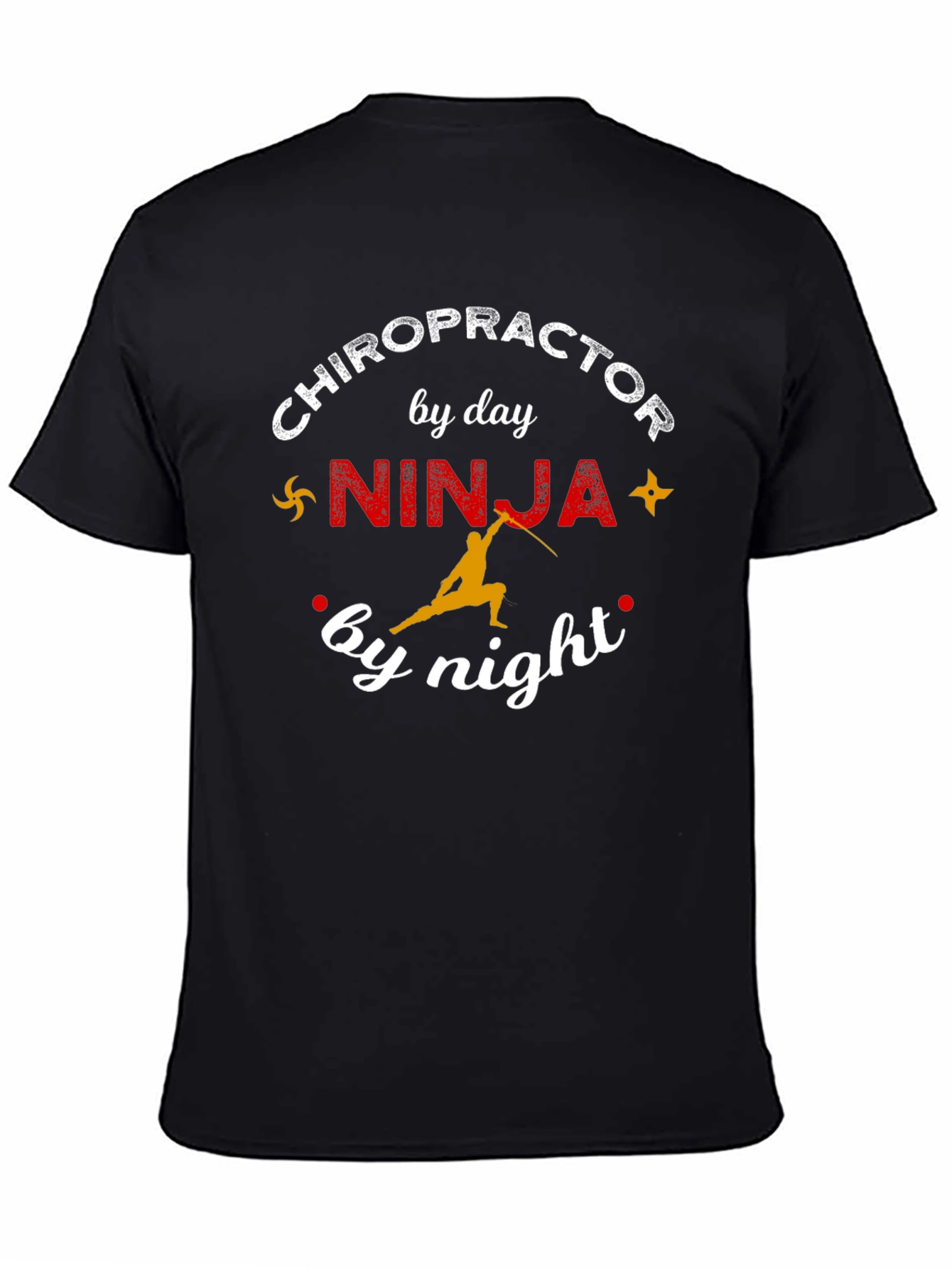 Chiropractor Ninja T-Shirt - Funny Gift