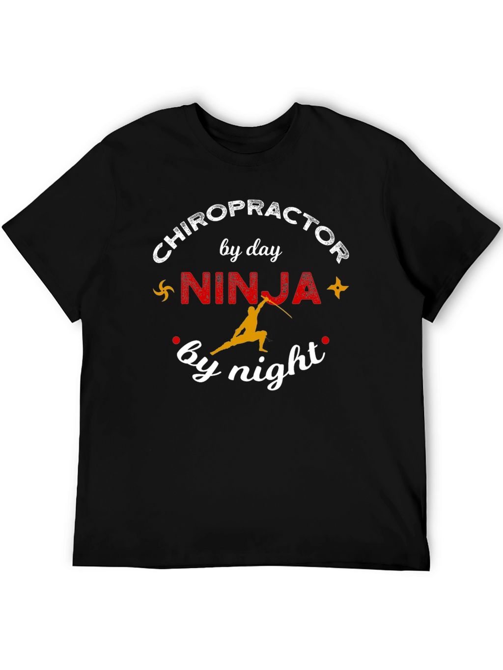 Chiropractor Ninja T-Shirt - Funny Gift
