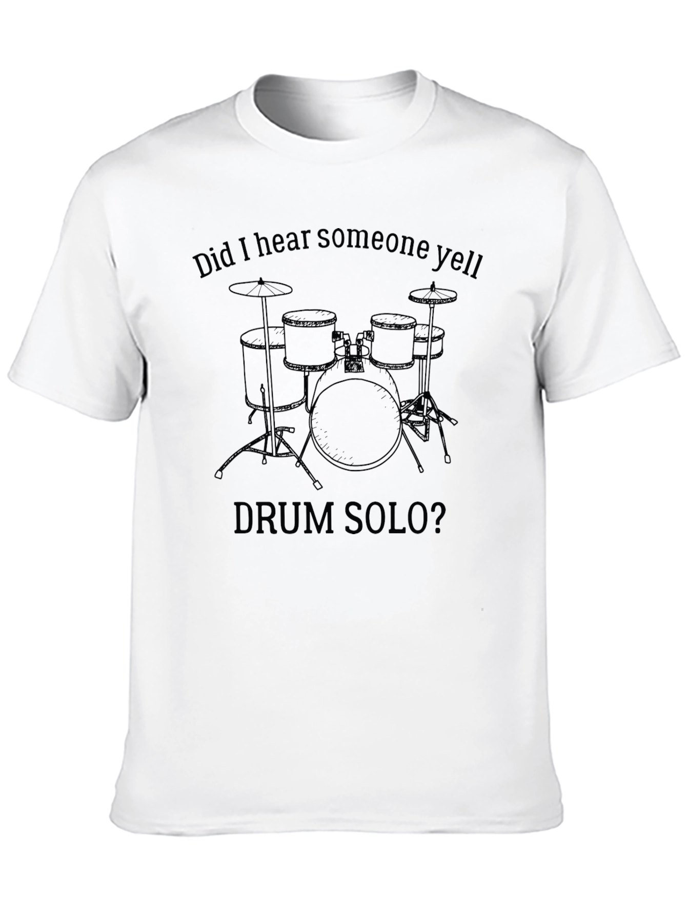 Drum Solo T-Shirt - Musicians Tee