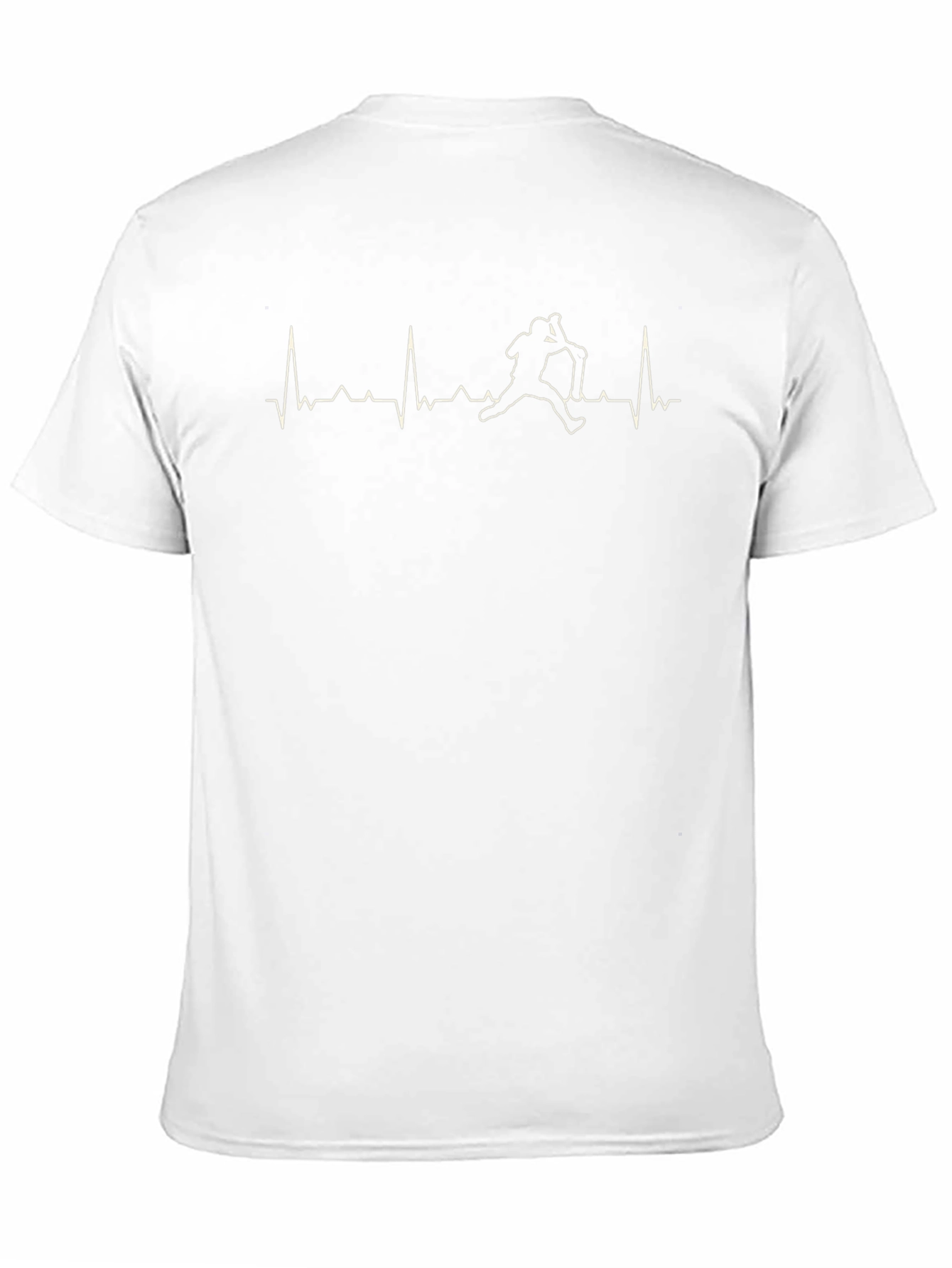 Baseball Heartbeat T-Shirt - Perfect for Baseball Fans