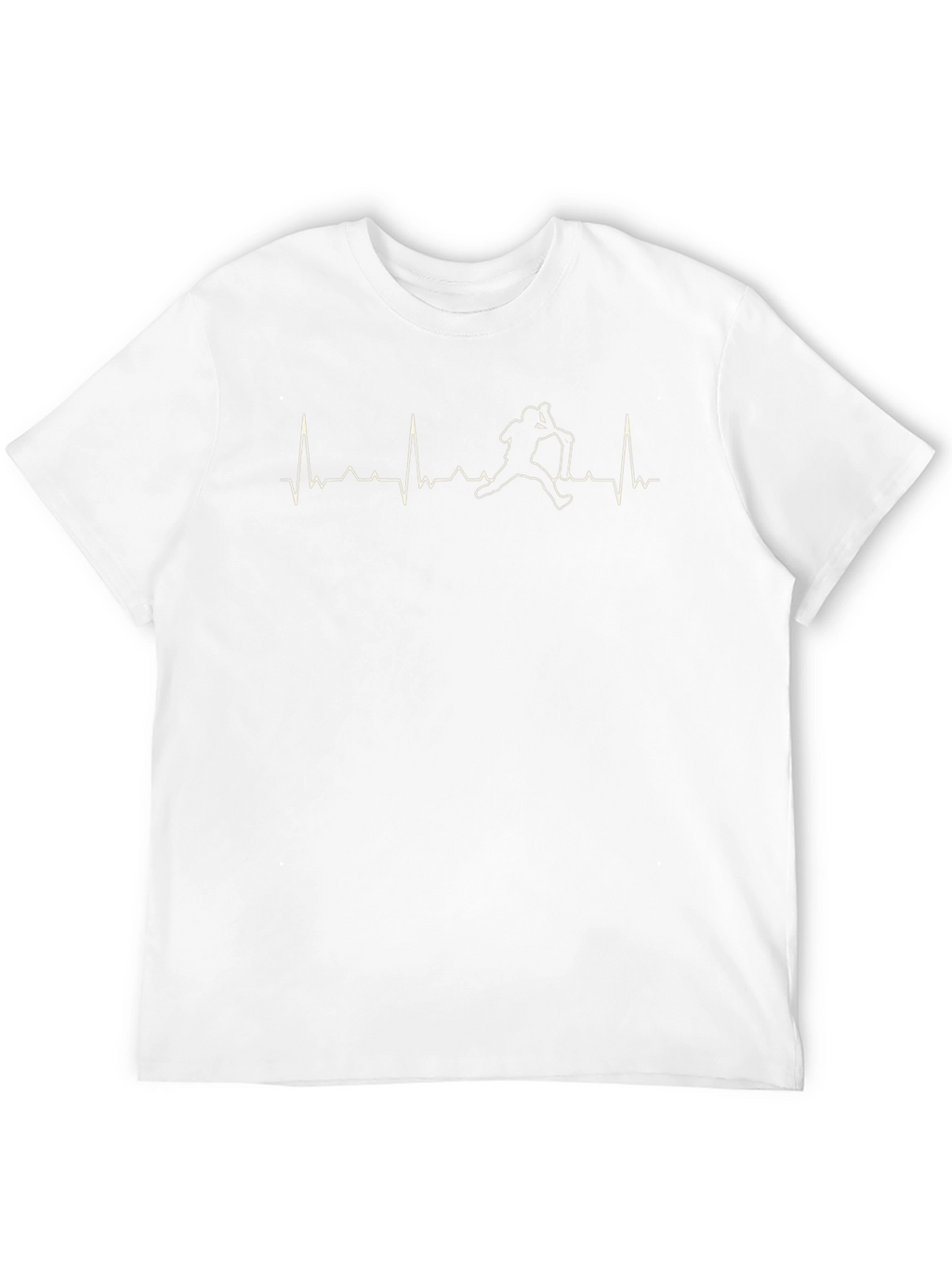 Baseball Heartbeat T-Shirt - Perfect for Baseball Fans