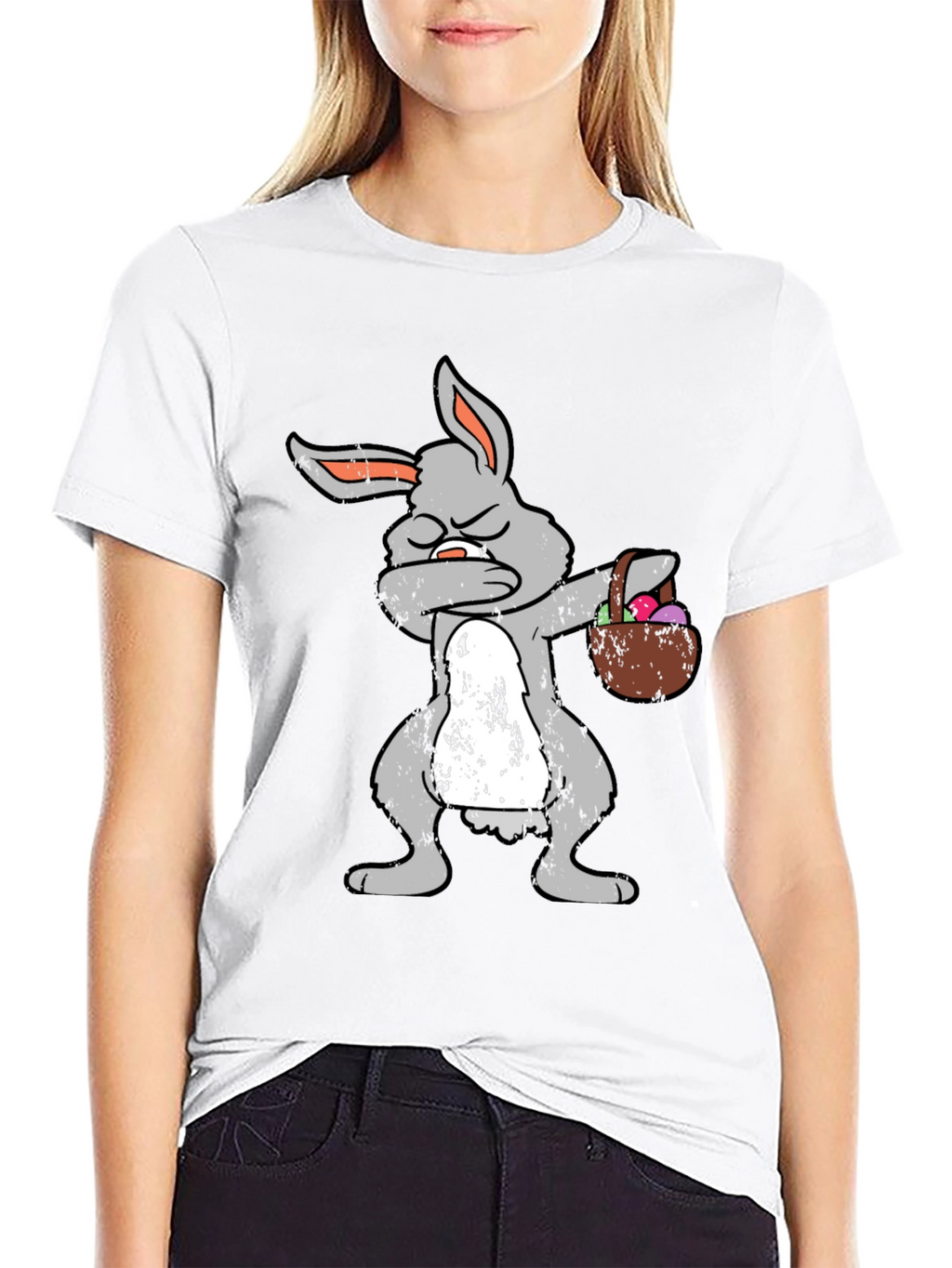 Dabbing Easter Bunny T-Shirt