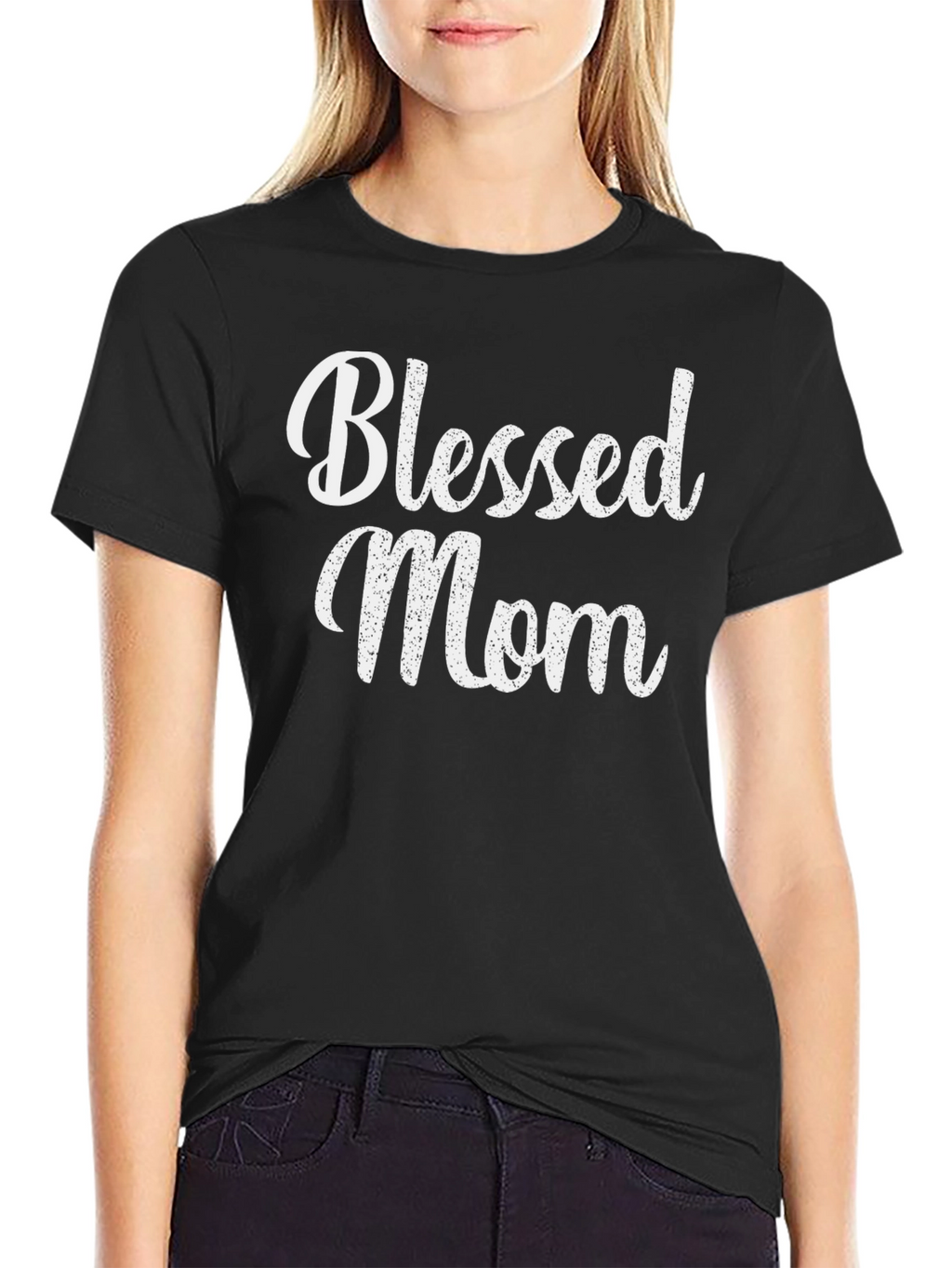 Blessed Mom T-Shirt - Black