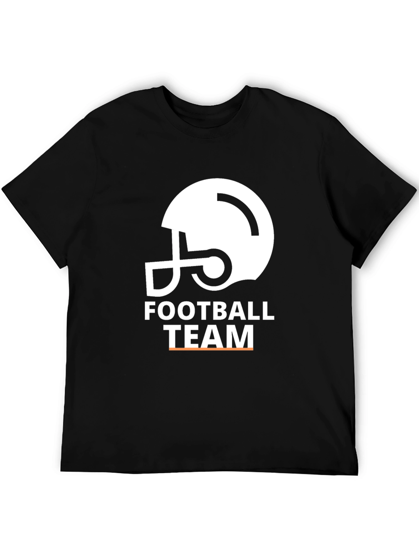 Football Team Helmet Graphic T-Shirt