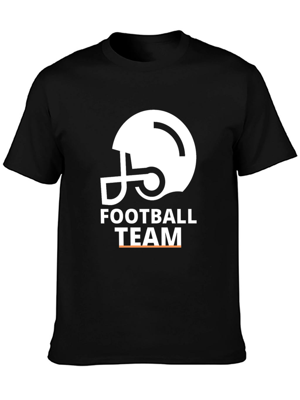 Football Team Helmet Graphic T-Shirt