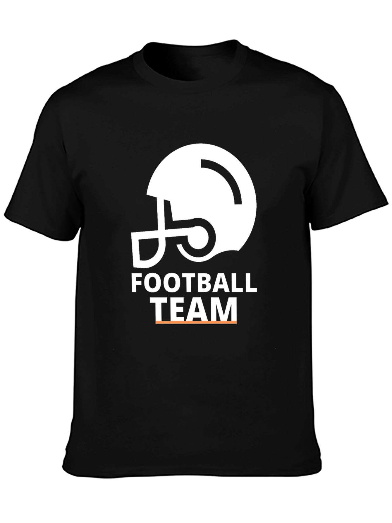 Football Team Helmet Graphic T-Shirt