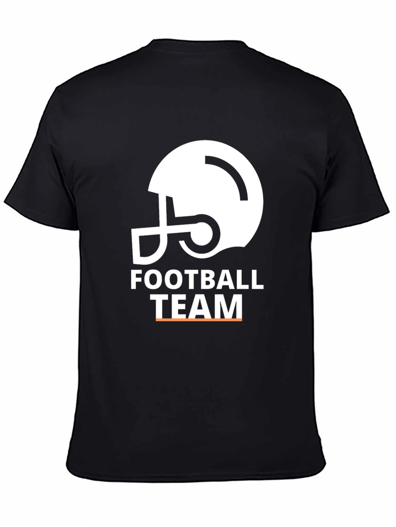 Football Team Helmet Graphic T-Shirt