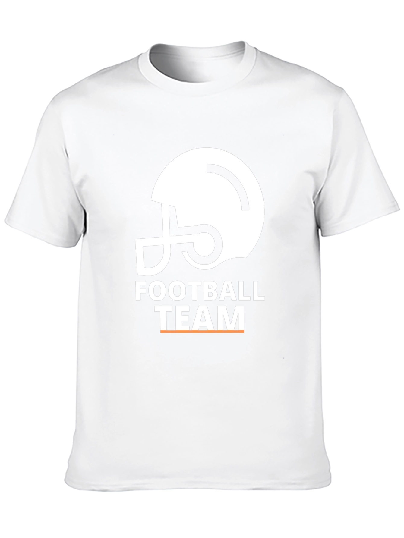 Football Team Helmet Graphic T-Shirt