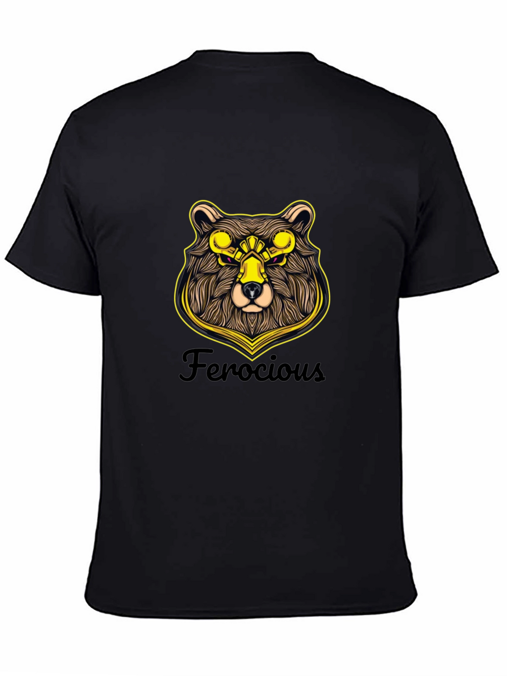 Ferocious Bear Graphic T-Shirt