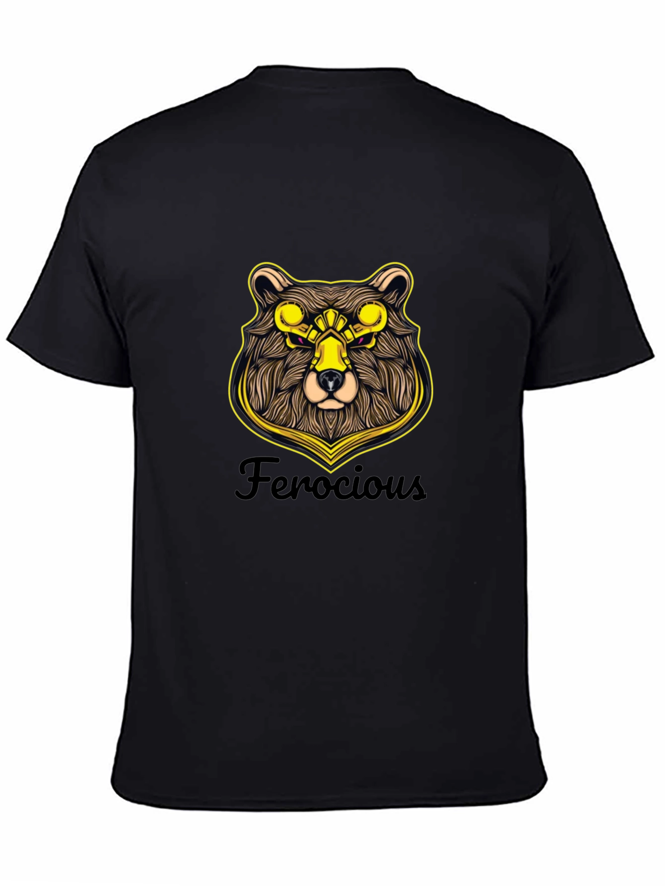 Ferocious Bear Graphic T-Shirt