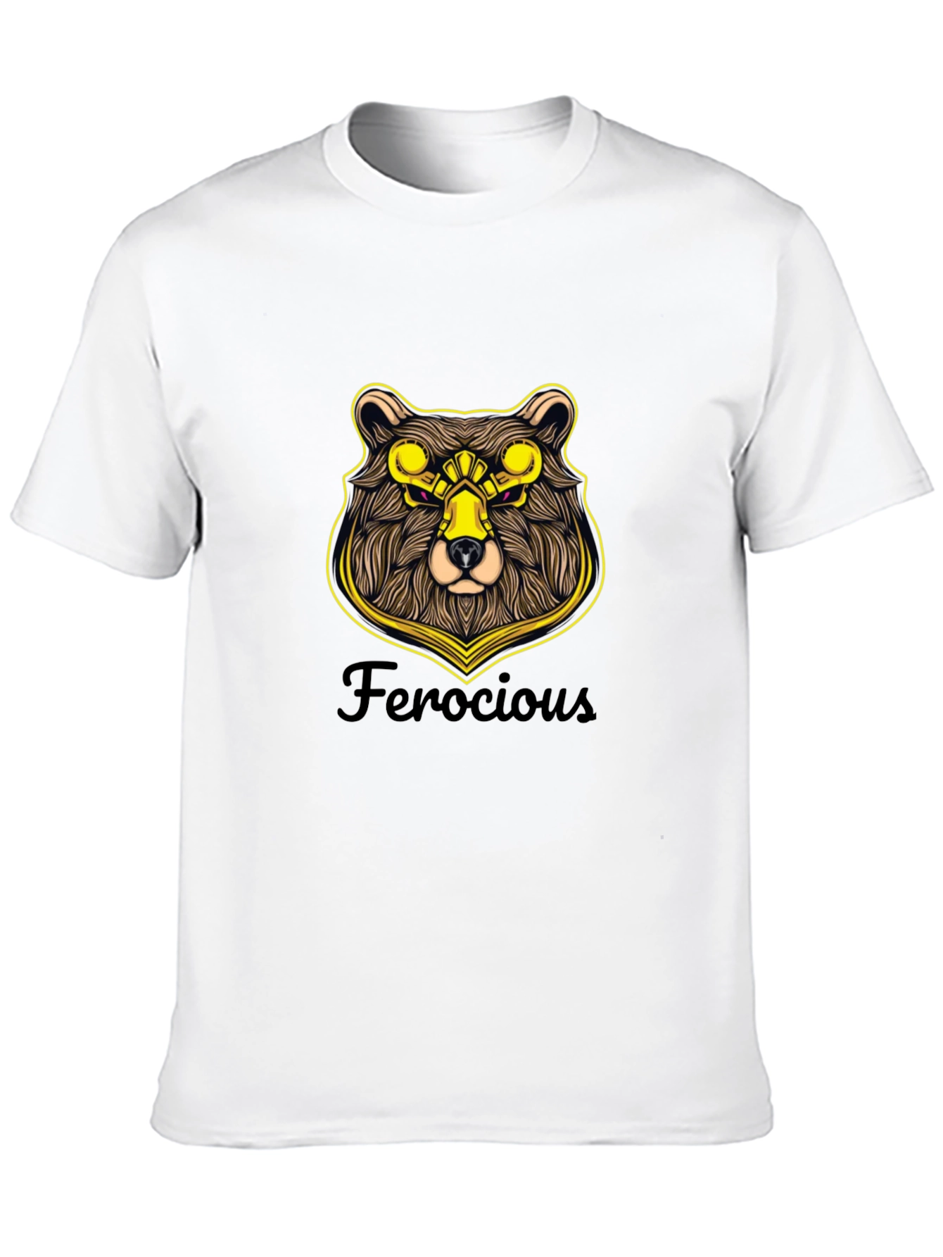 Ferocious Bear Graphic T-Shirt