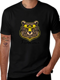 Ferocious Bear Graphic T-Shirt