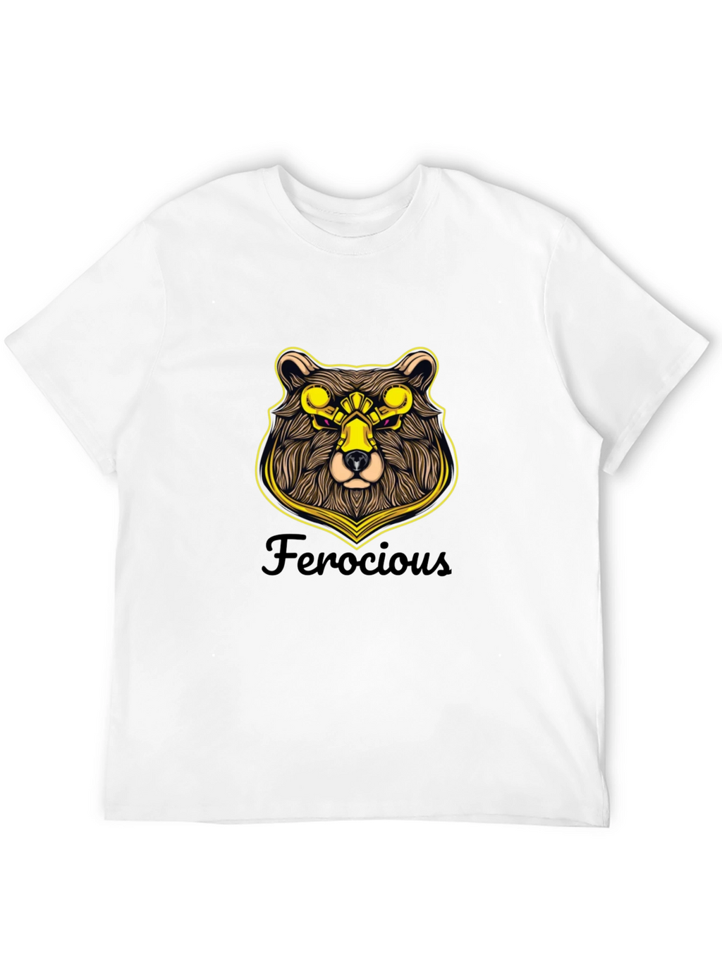 Ferocious Bear Graphic T-Shirt