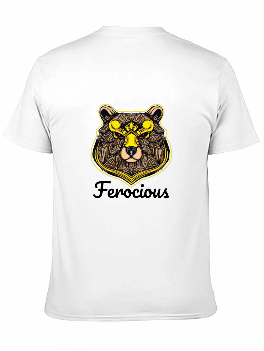 Ferocious Bear Graphic T-Shirt