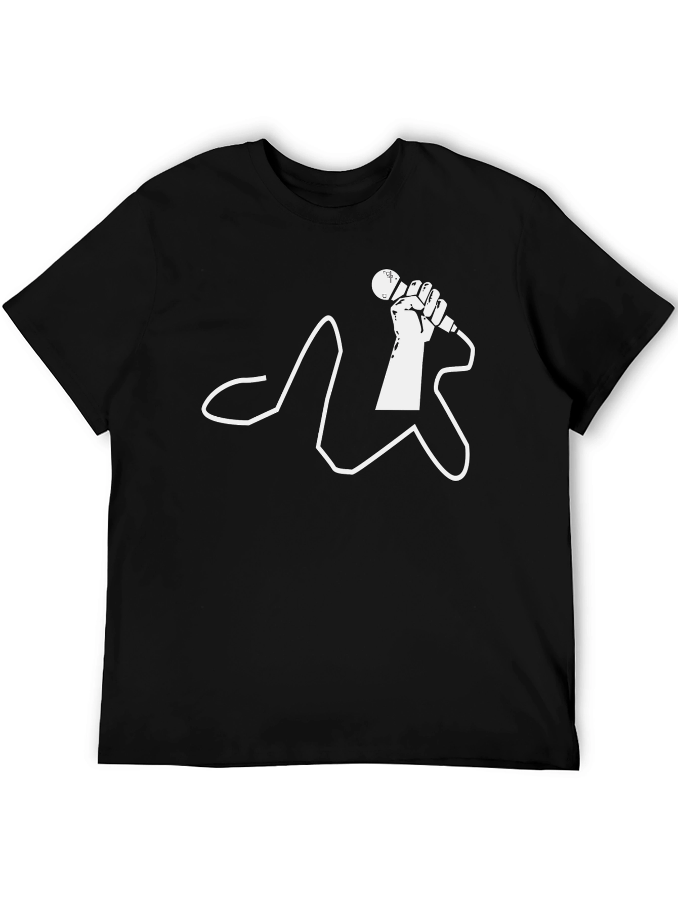 Mic Drop T-Shirt - Black