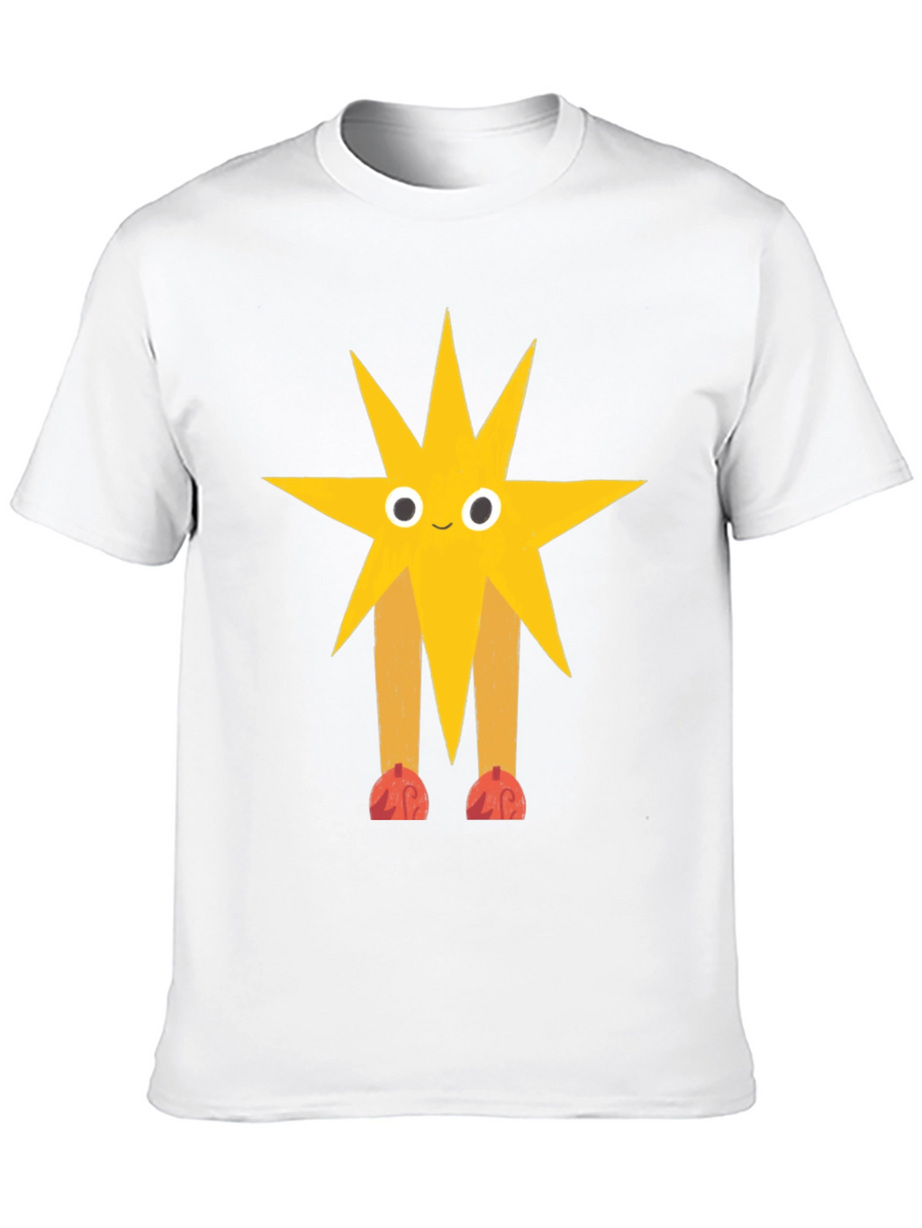 Star Character Graphic Black T-Shirt