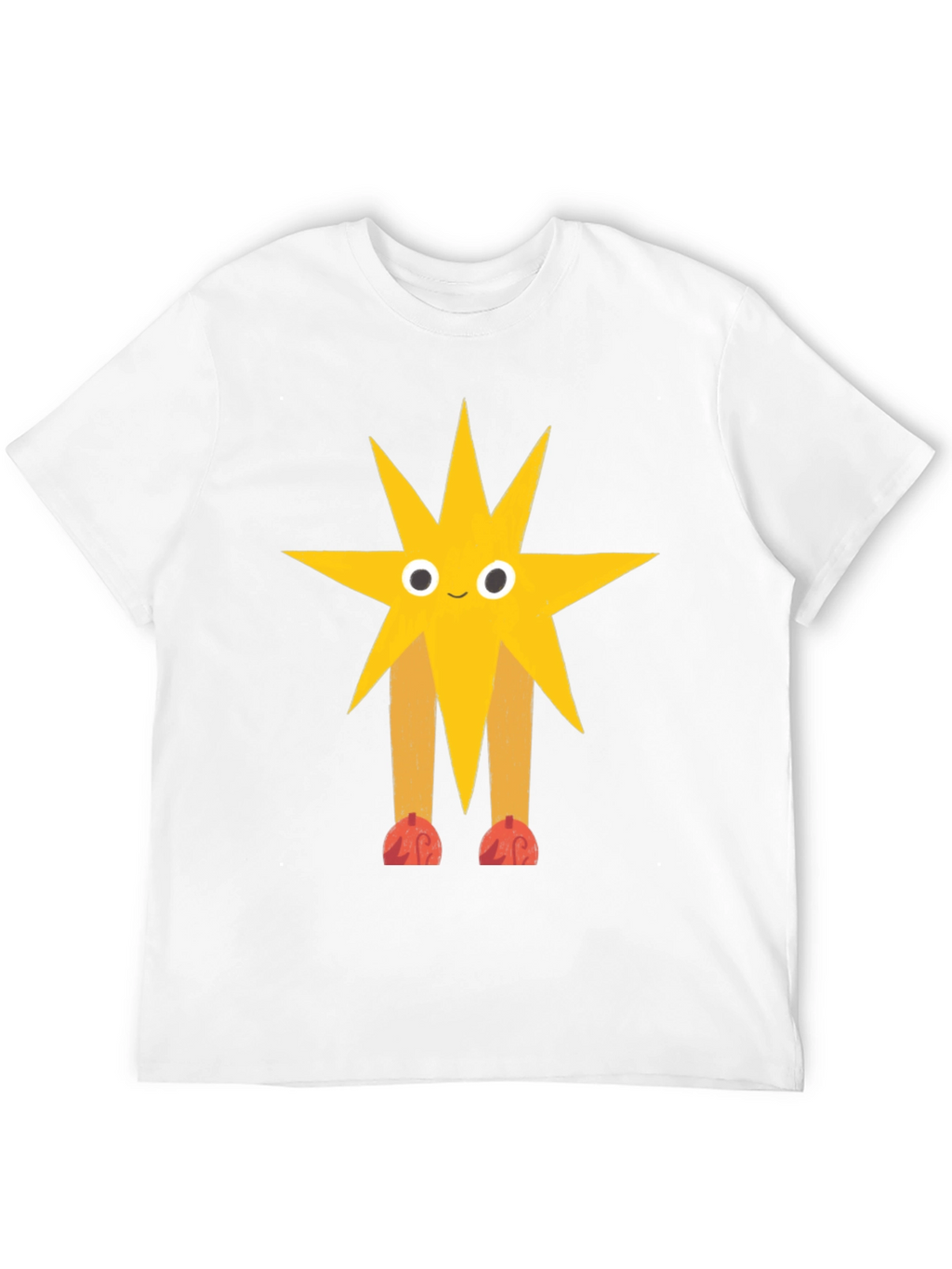 Star Character Graphic Black T-Shirt