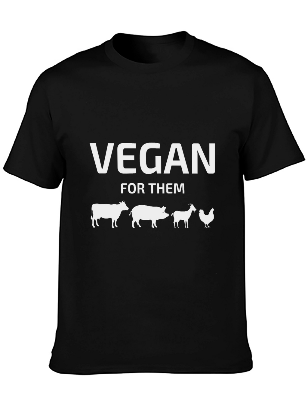 Vegan For Them Graphic T-Shirt