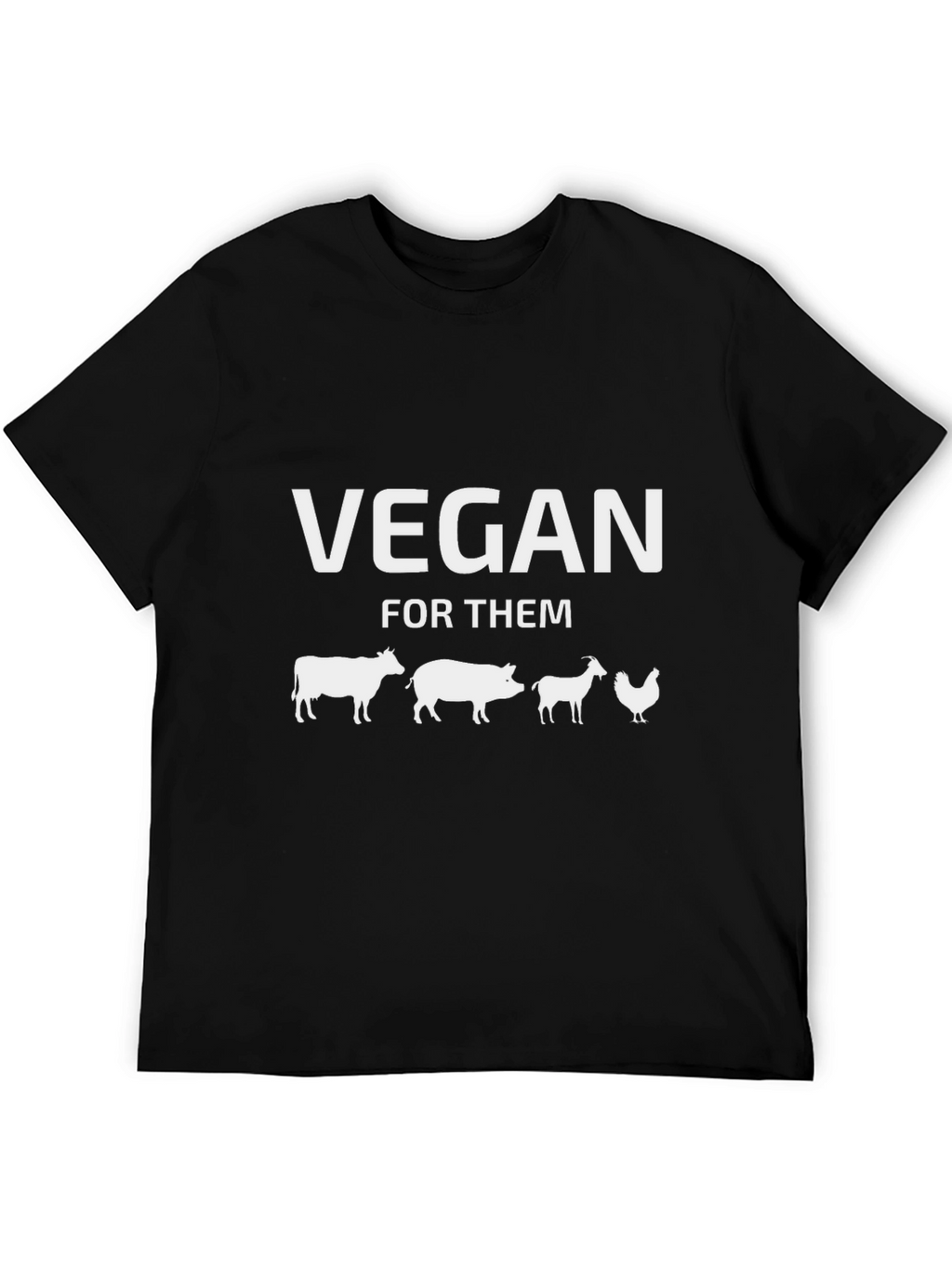 Vegan For Them Graphic T-Shirt