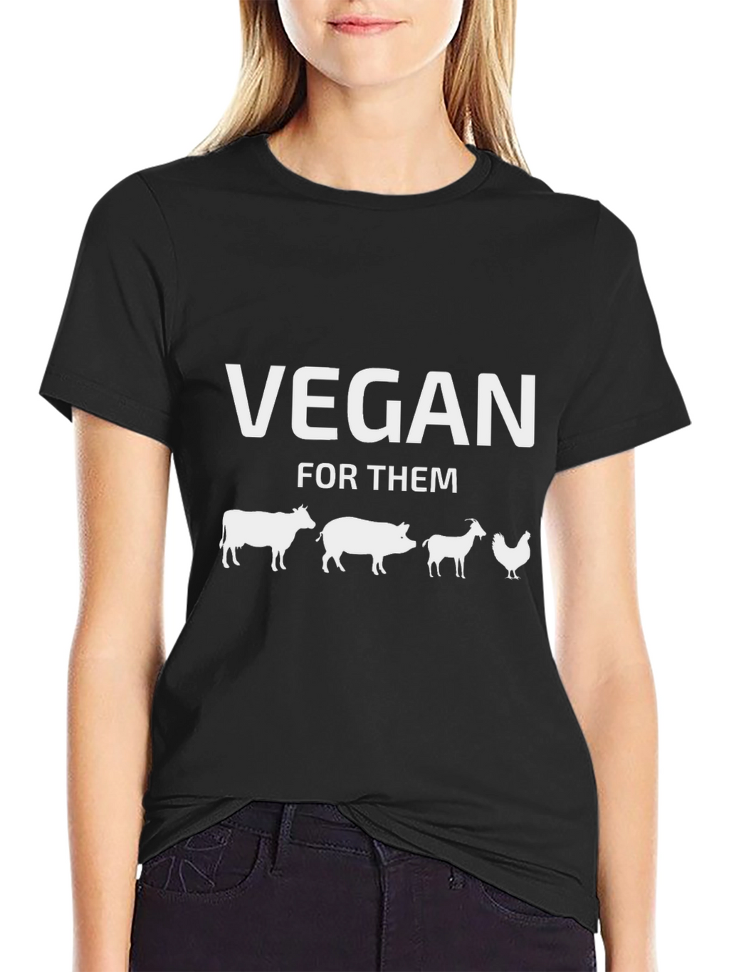 Vegan For Them Graphic T-Shirt