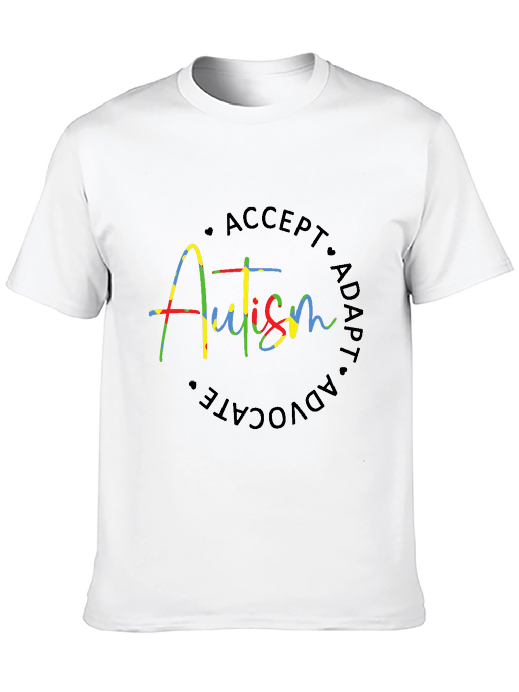 Autism Awareness T-Shirt: Accept Adapt Advocate