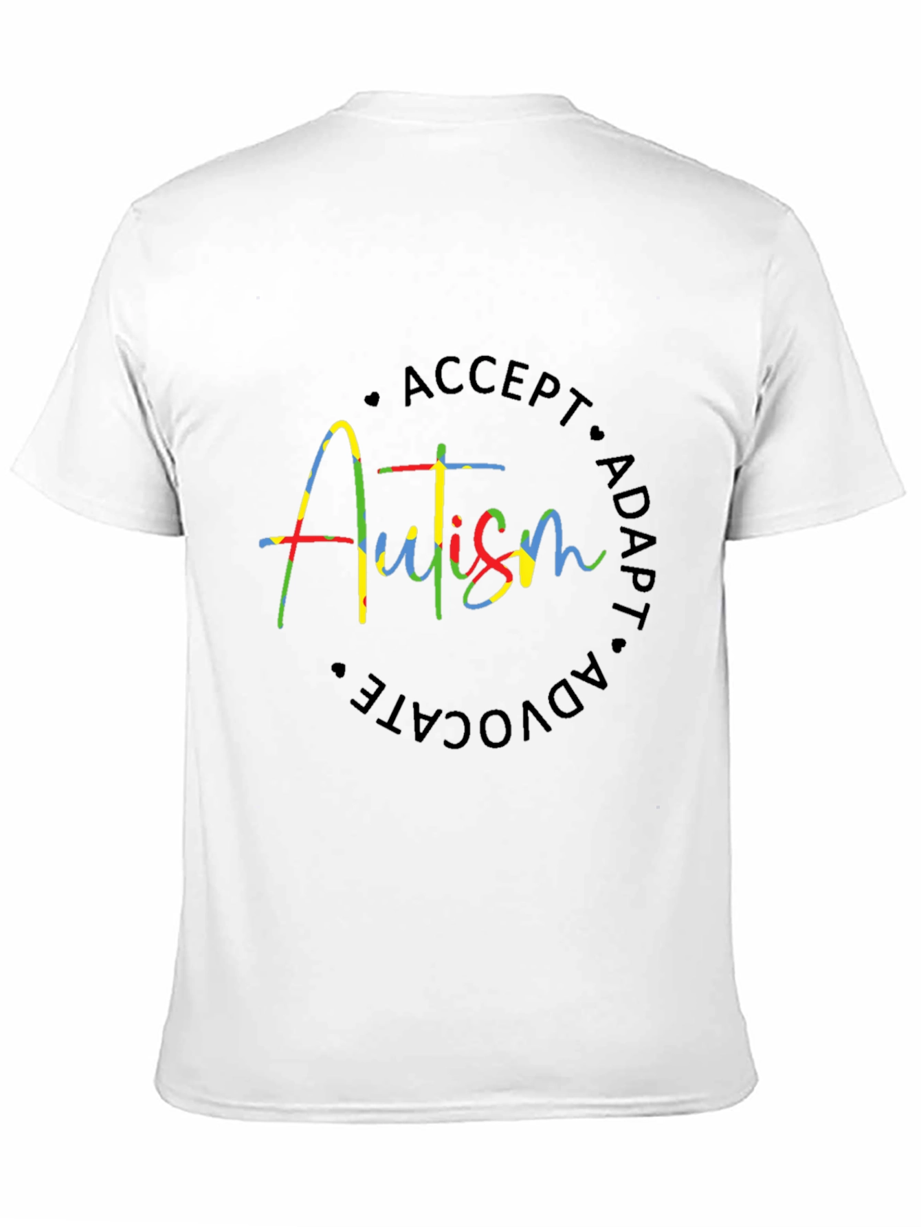 Autism Awareness T-Shirt: Accept Adapt Advocate