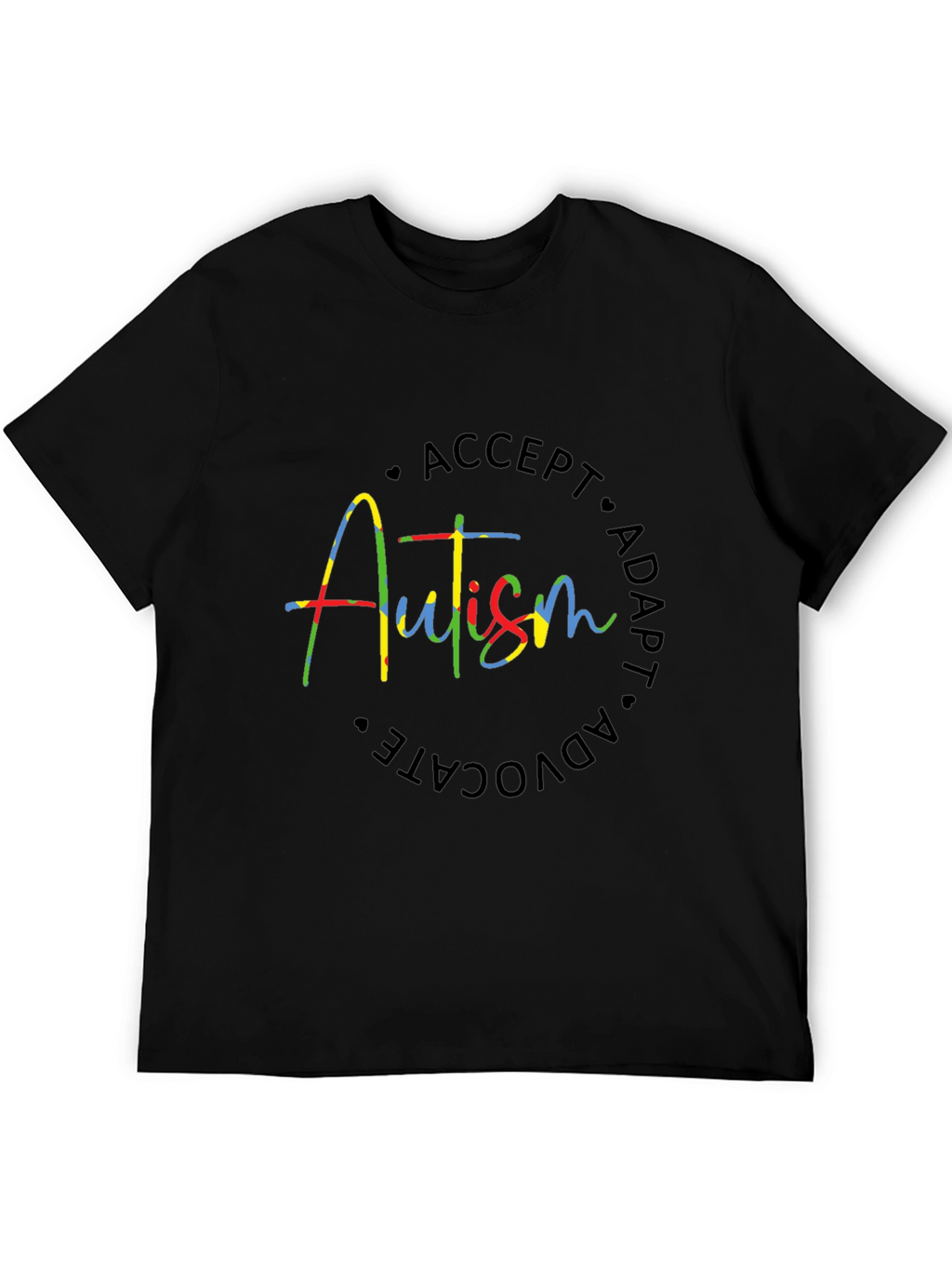 Autism Awareness T-Shirt: Accept Adapt Advocate