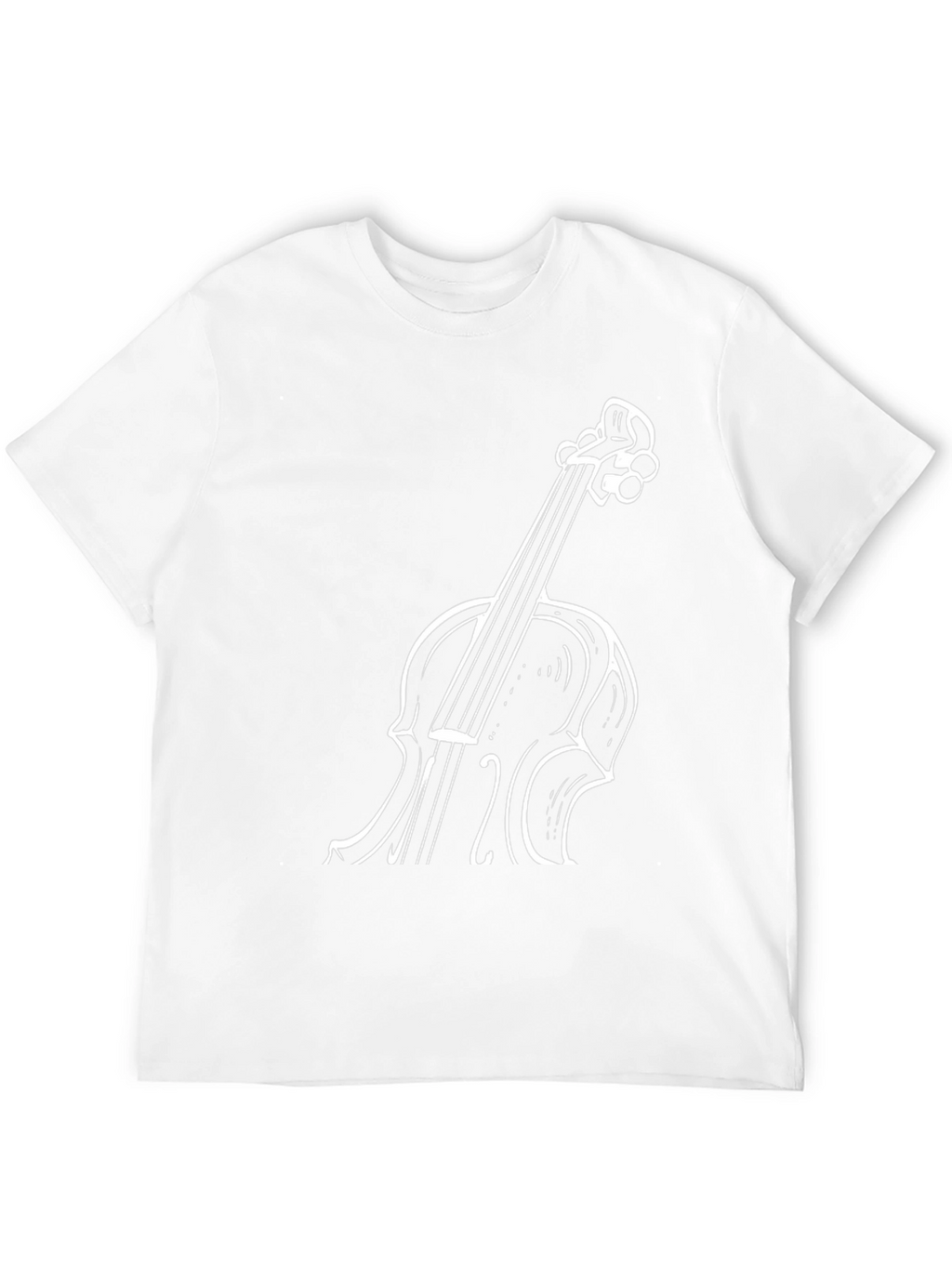 Violin Graphic Tee - Musicians Black T-Shirt