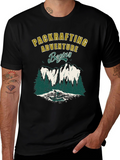 Packrafting Adventure Begins Graphic Tee