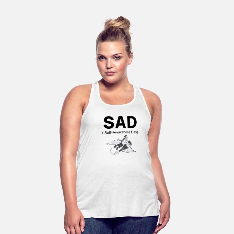 SAD – Self-Awareness Day Tee for Happy Lone Wolves