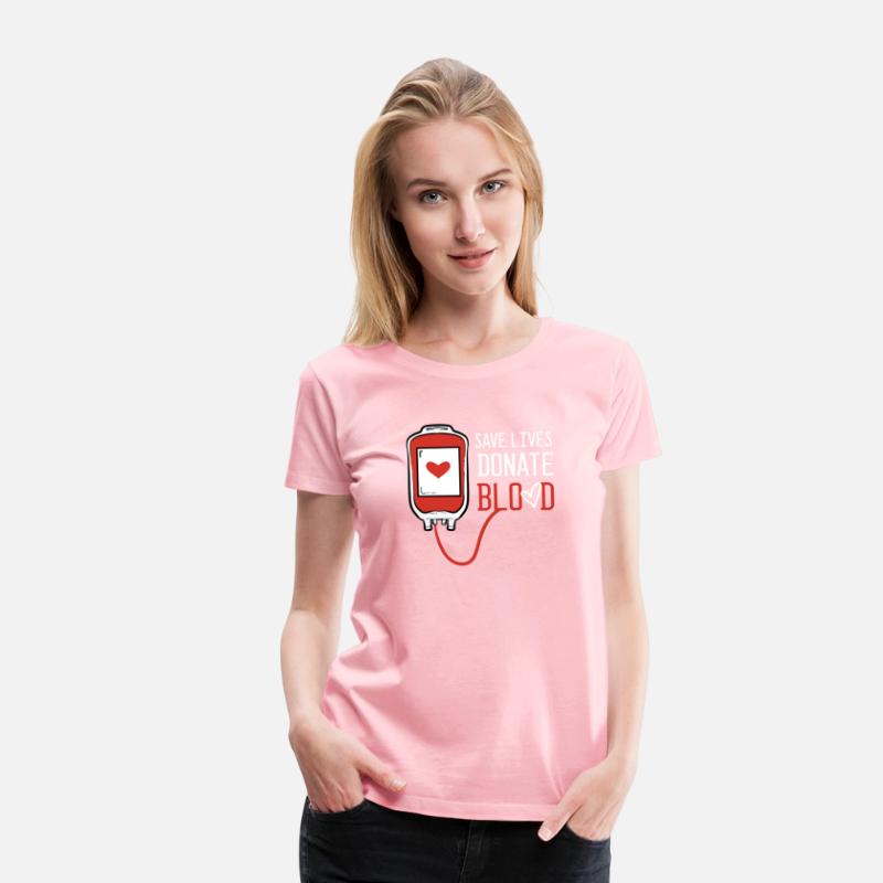 Save Lives Donate Blood Work Doctor Donor Gift
