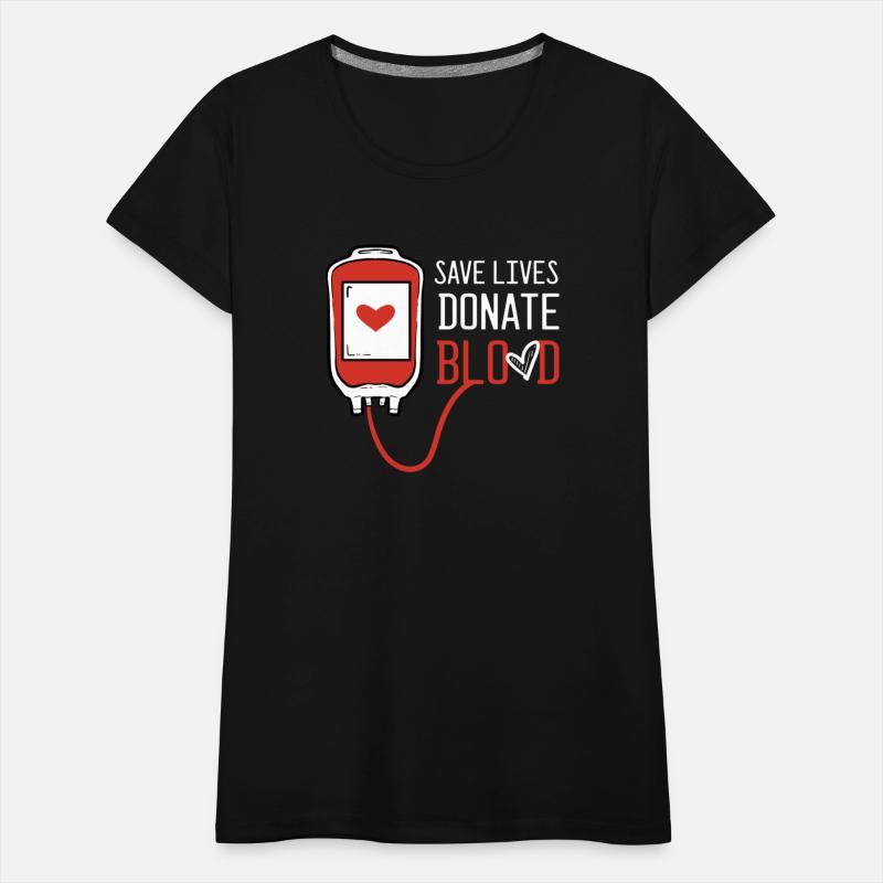 Save Lives Donate Blood Work Doctor Donor Gift