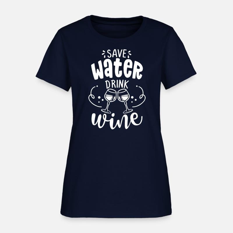 Save Water Drink Wine Design For Posters