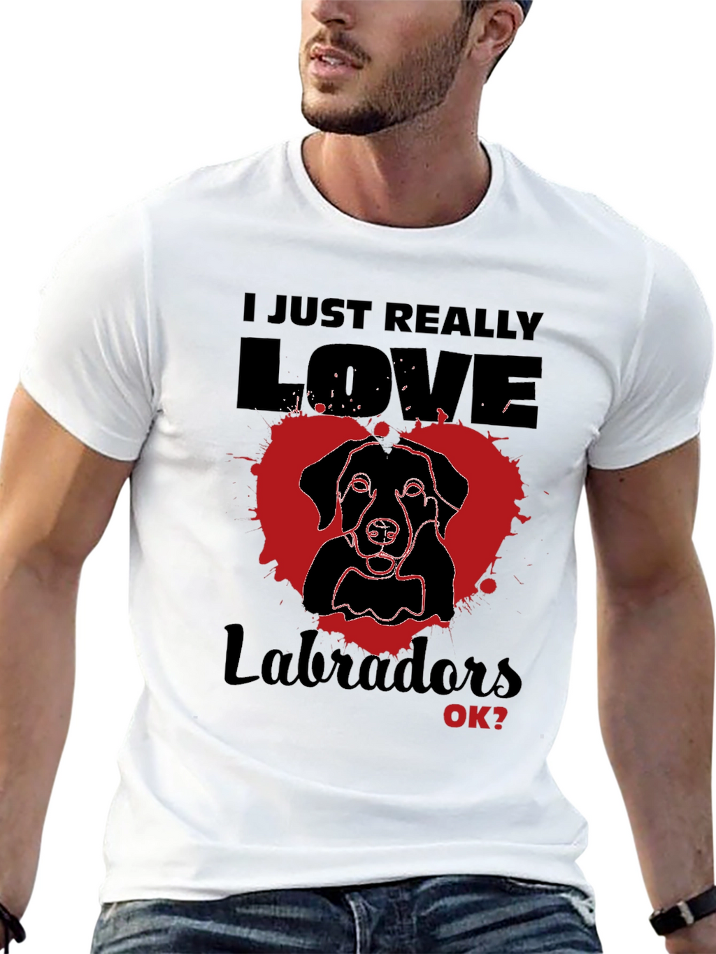 I Love Labradors T-Shirt