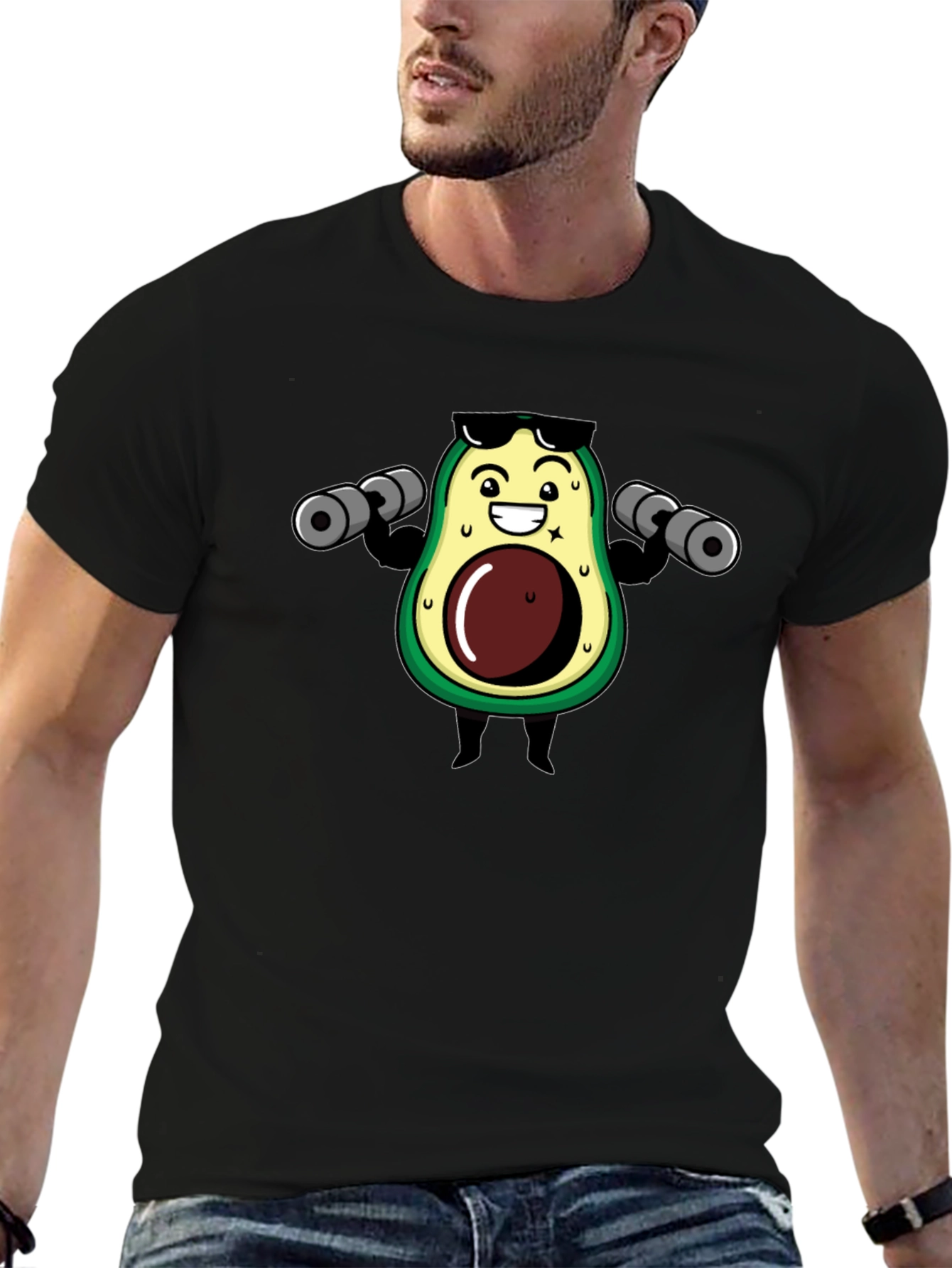 Avocado Gym T-Shirt - Funny Workout Tee
