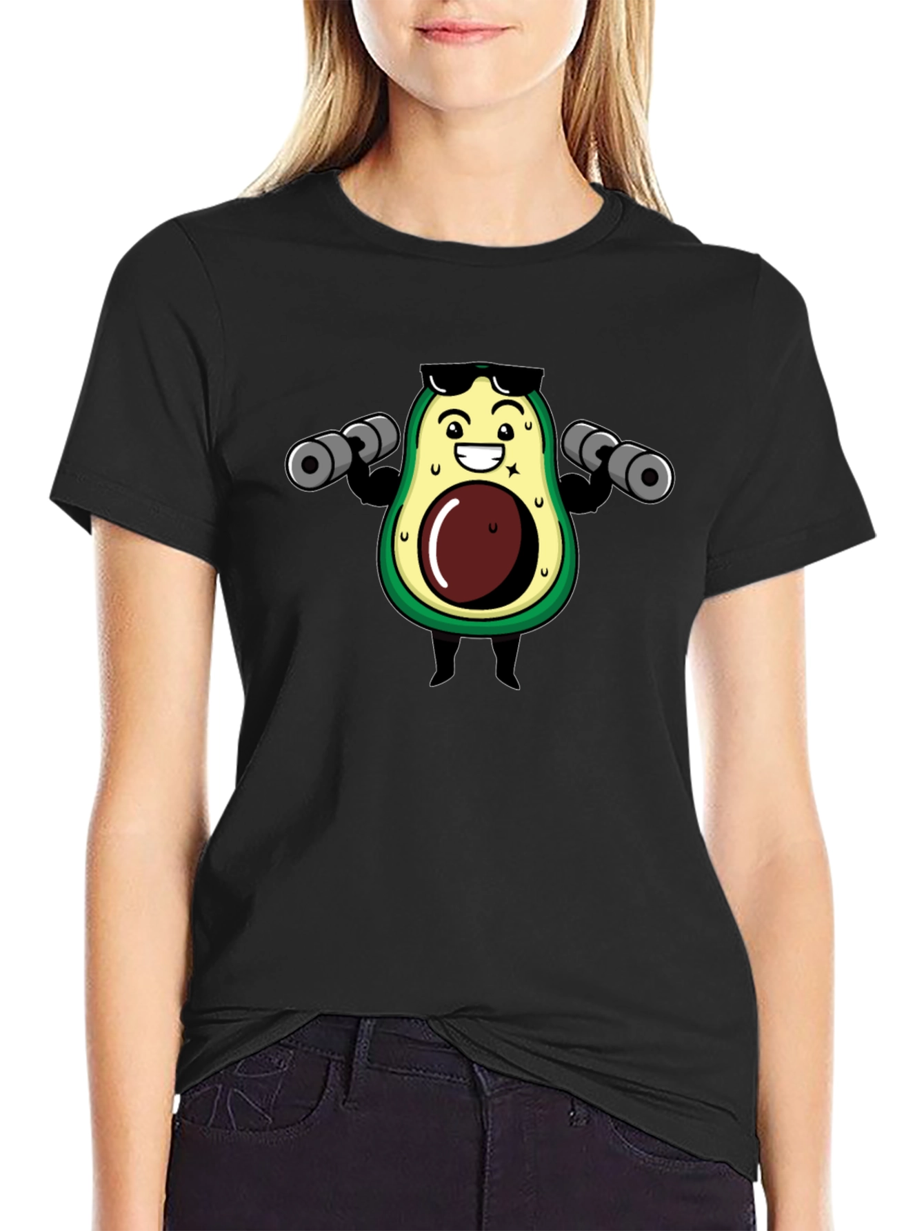 Avocado Gym T-Shirt - Funny Workout Tee