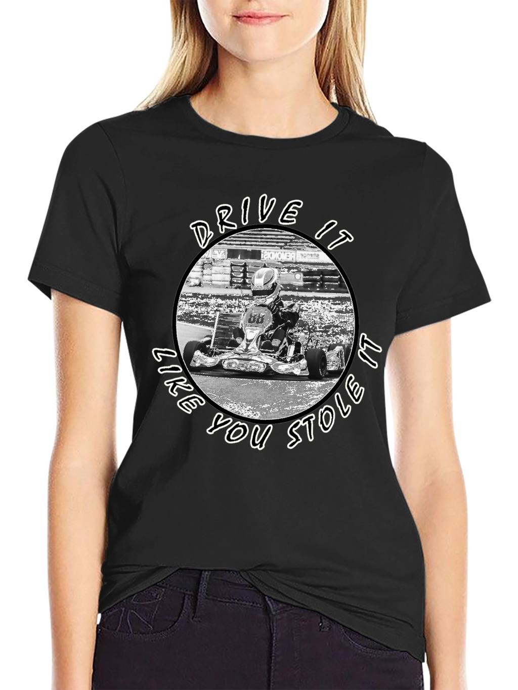 Drive It Like You Stole It Kart Racing T-Shirt